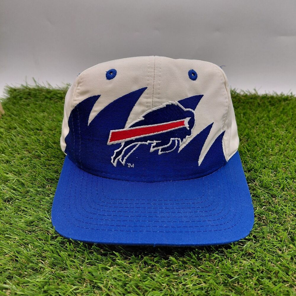 Buffalo Bills Vintage Sharktooth Logo 7 Snapback Hat Cap